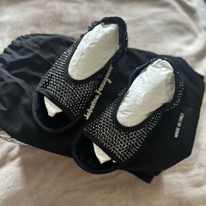 Salvatore Ferragamo Black Spring Sandals